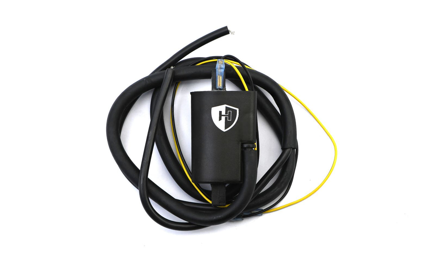 Ignition Coil 12v CDI Twin Lead 2 Wires Early GSXR's (P: 2.76Oh, S: 18.30KOh)