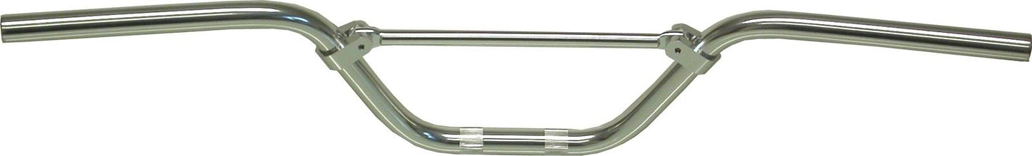 Handlebar 7/8'' Aluminium Silver 5'' Rise With Brace for Pit Bikes 31'' Long