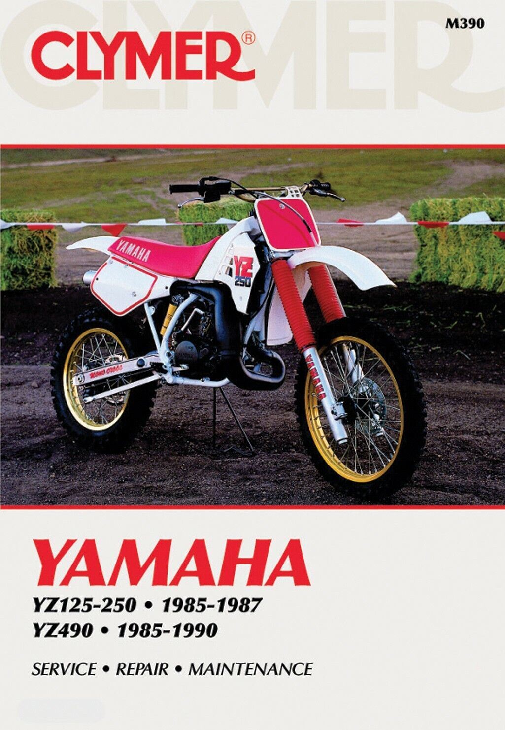 Clymer Repair Manual For Yamaha YZ 490 T 1987 (0490 CC)