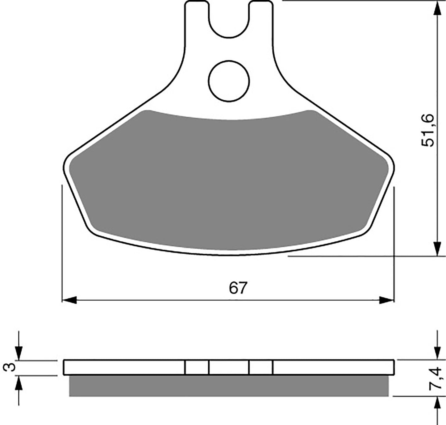 Goldfren Brake Pads AD291, FA468, DP991