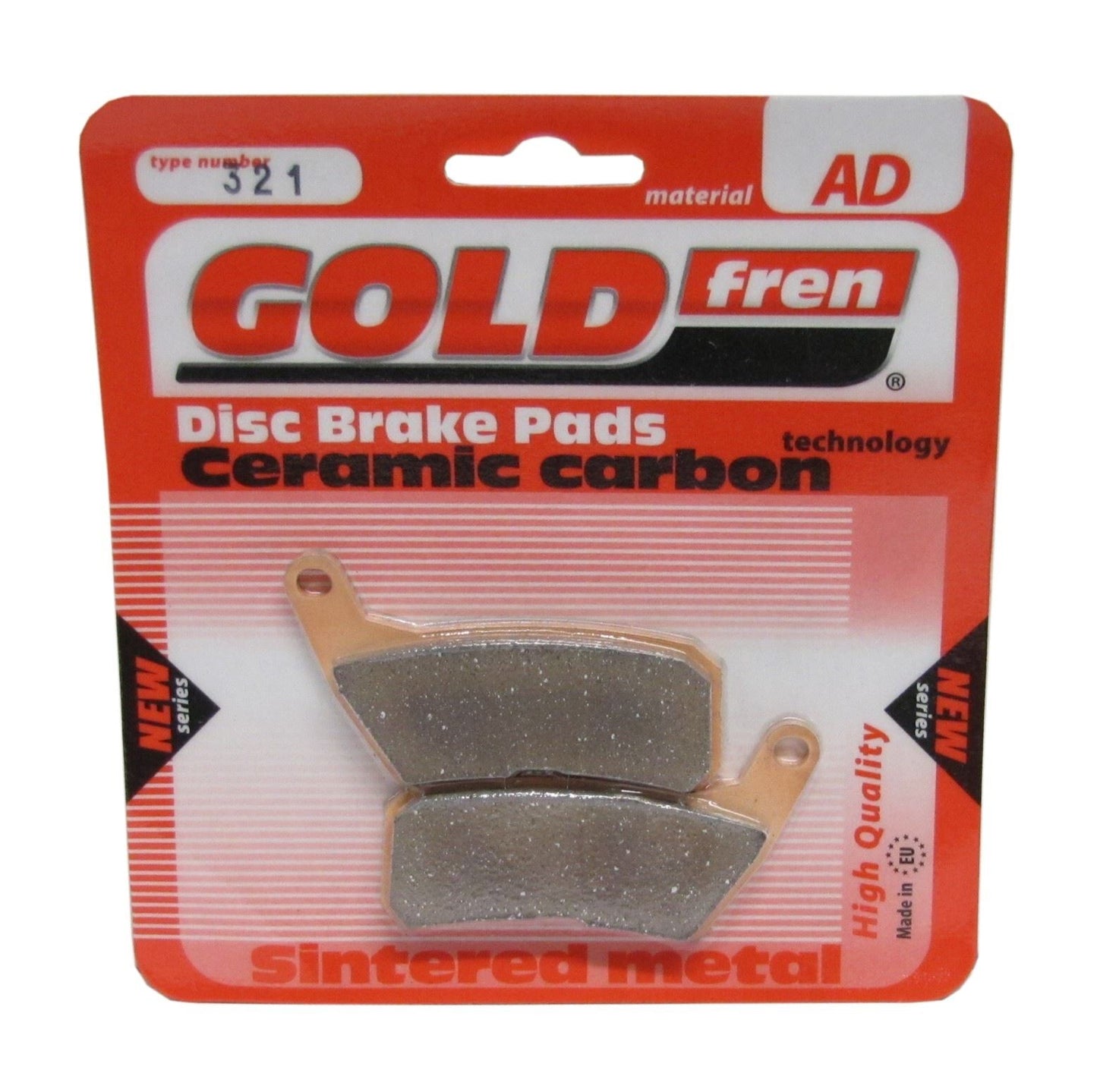 Goldfren AD321 as fitted to caliper smaller version of FA67