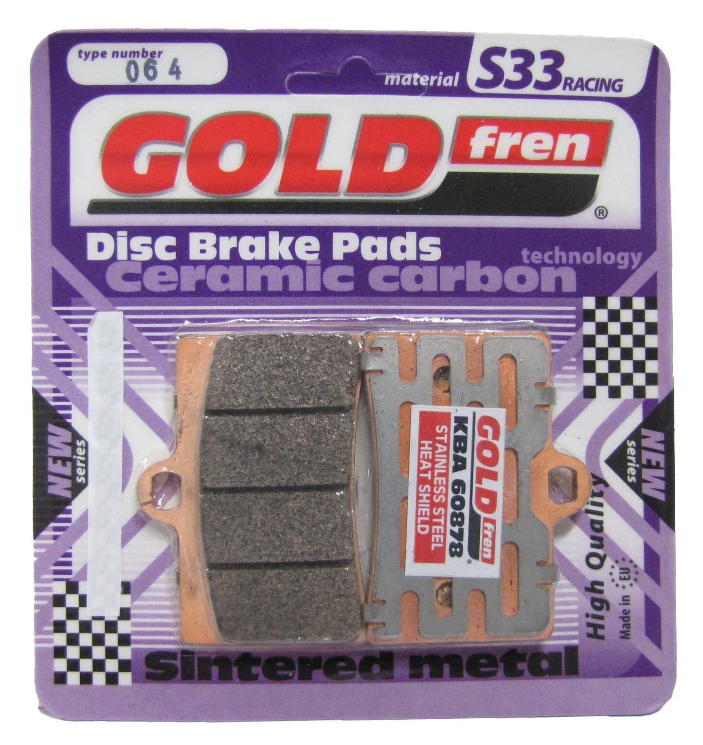 Goldfren Brake Pads S33-064, VD945, FA95, FDB408, SBS566