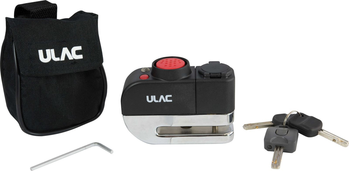 Lock Ulaco Disc with 5mm Pin wwith 3 keys and holder bag (Each)