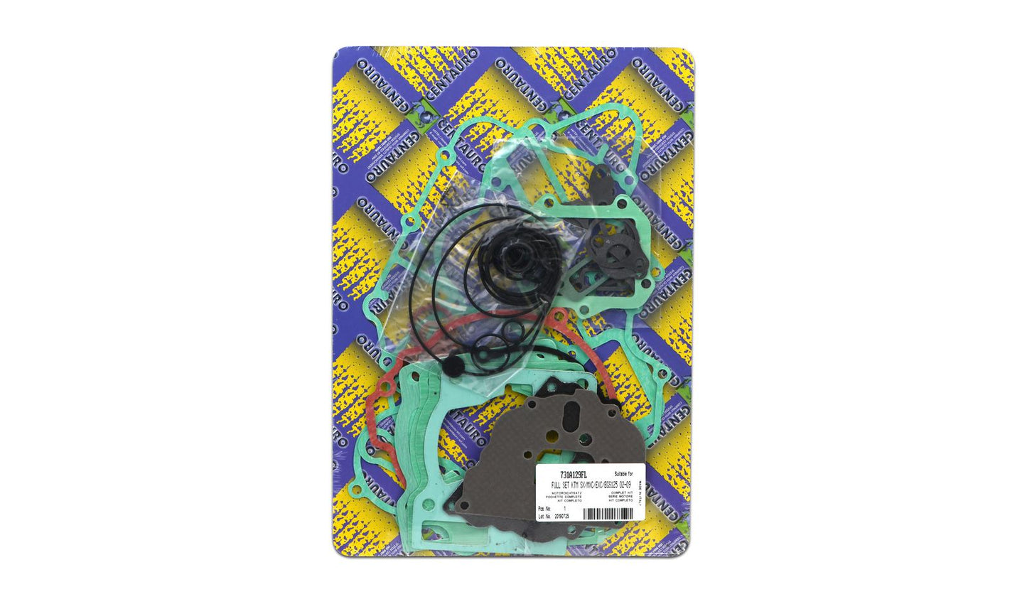 Centauro Full Gasket Set KTM 125 SX, EXC Enduro 2002-2015 (Upside Down Forks)
