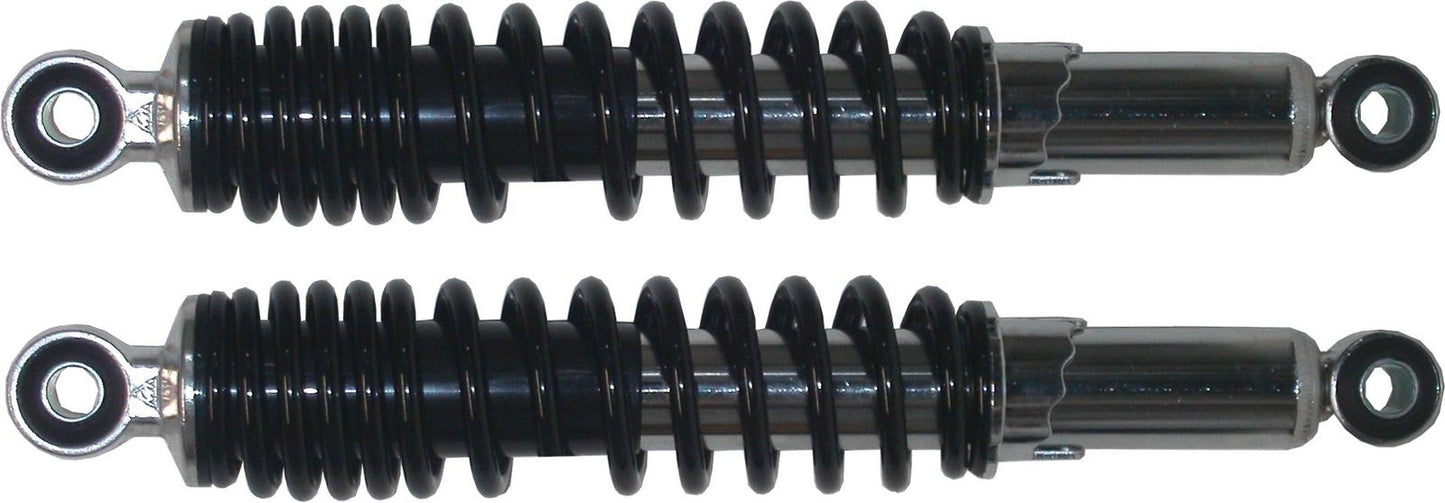 Shocks 320mm Pin+Pin Yamaha RD250, 400 (Black Springs)