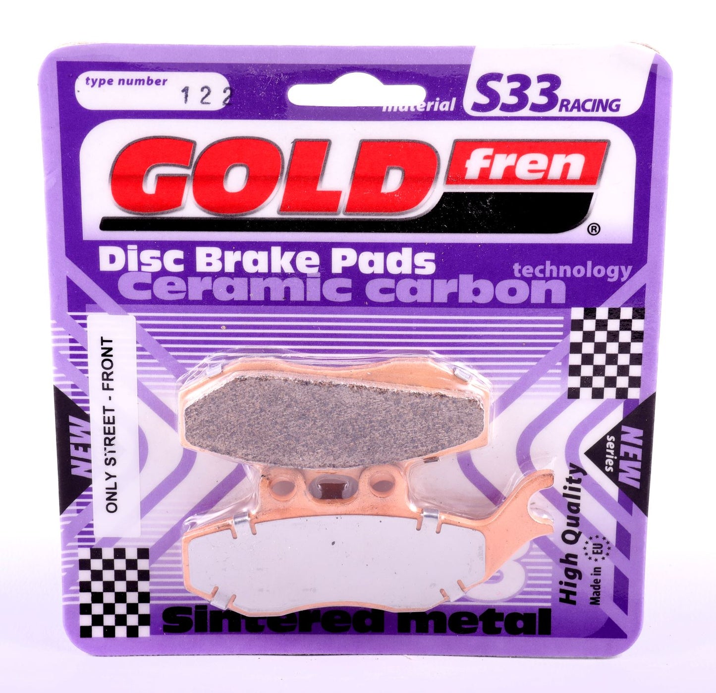 Goldfren Brake Pads S33-122, FA194, FDB677, SBS689, VD967