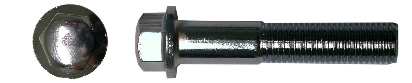 Bolts Chrome Hexagon 10mm x 70mm(12mm Spanner Size)(Pitch 1.25) Per 10