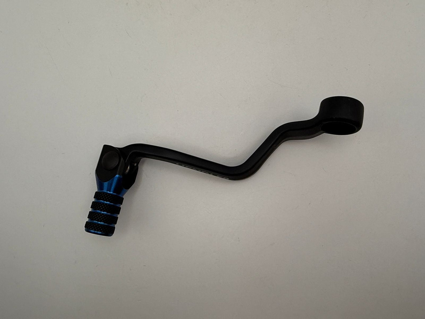 Gear Lever Alloy Black with Blue Tip KTM 65 SX 25, Husqvarna TC65 24-25, Gas Gas MC65 24-25