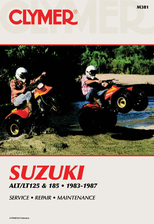 Clymer Manual For Suzuki ALT, LT125, 185 83-87
