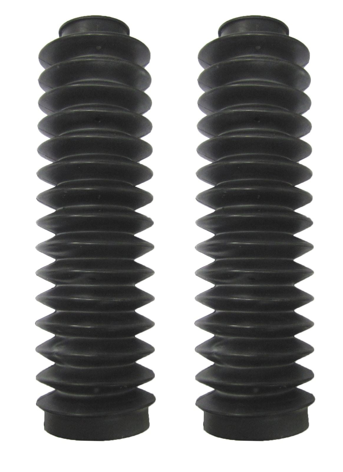 Fork Gaitors Medium Black 240mm Long Top 35mm Bottom 52mm (Pair)