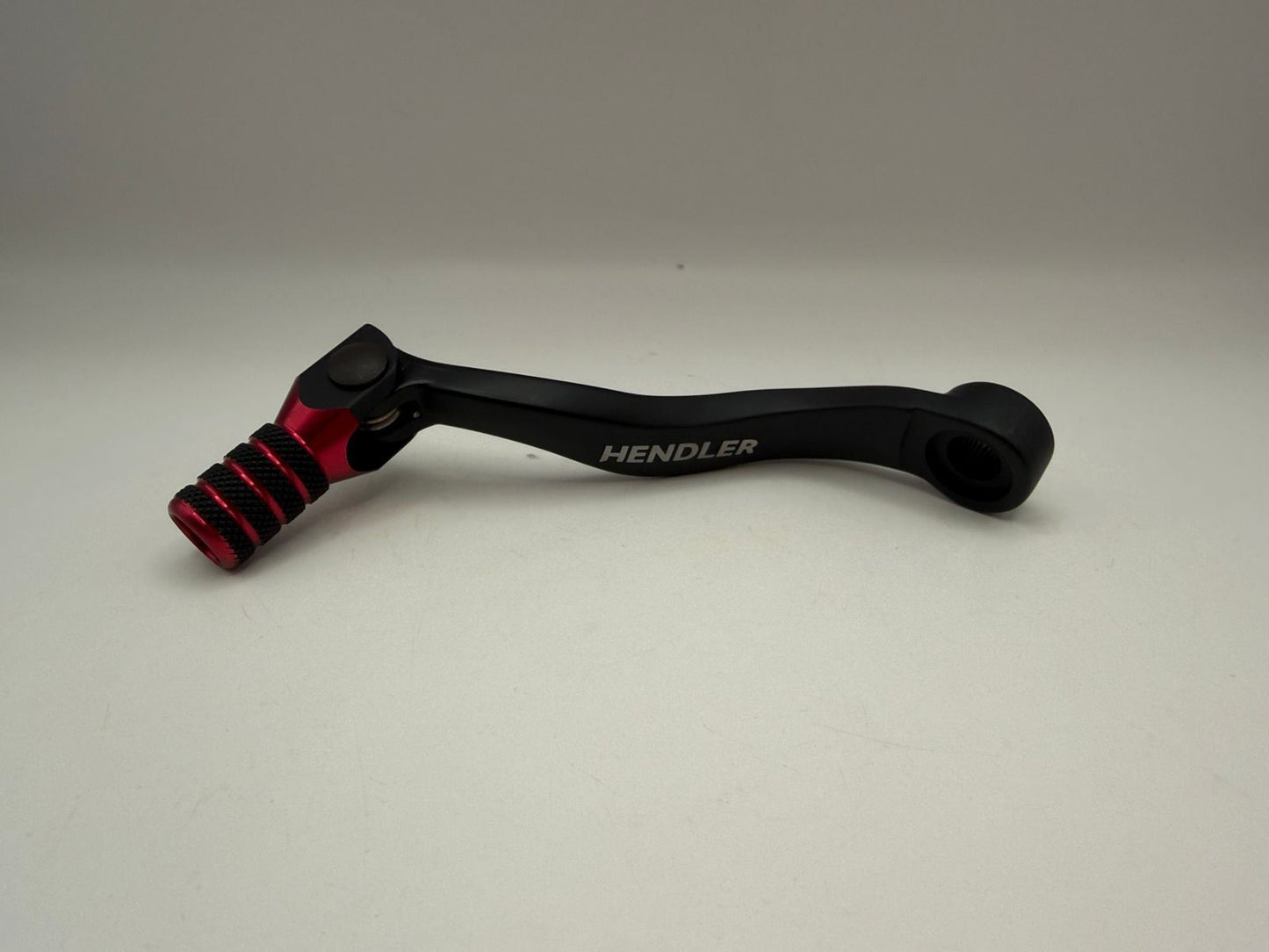 Gear Lever Alloy Black with Red Tip KTM 450 EXC-F 17-20, 500 EXC-F 12-20, 125 SX-F 16, 450 SX-F 16-20, Husqvarna TC125 16, FC450 16-20, FE450 17-20