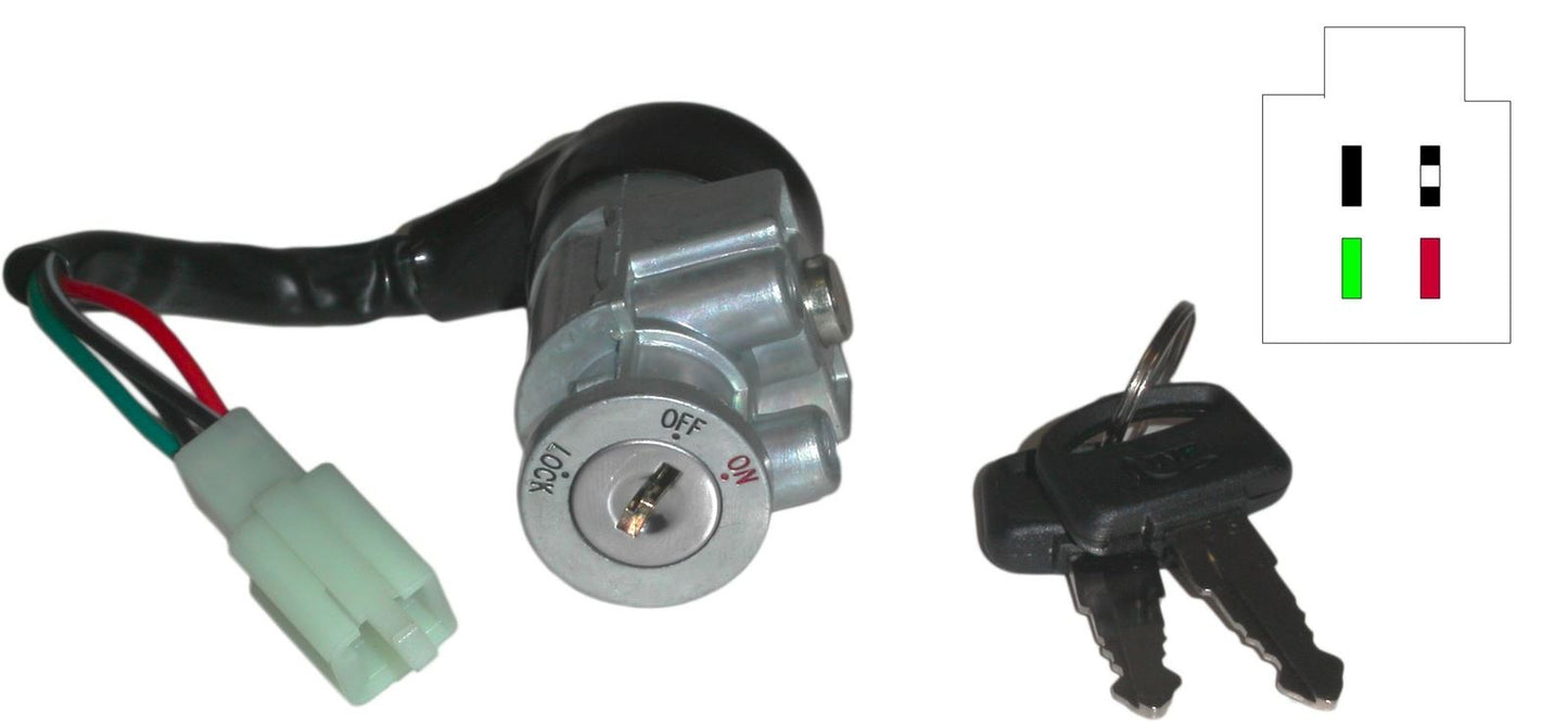 Ignition Switch Honda Melody NH80, CN250 82-99 (4 Wires)