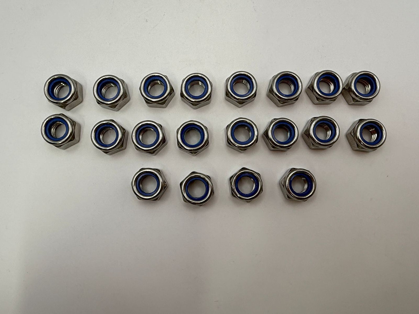 Nuts Nyloc Stainless Steel M8 x 1.25mm Pitch