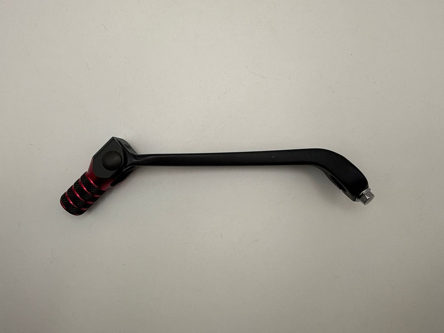 Gear Lever Alloy Black with Red Tip Honda CRF450R 09-16, CRF450X 05-18