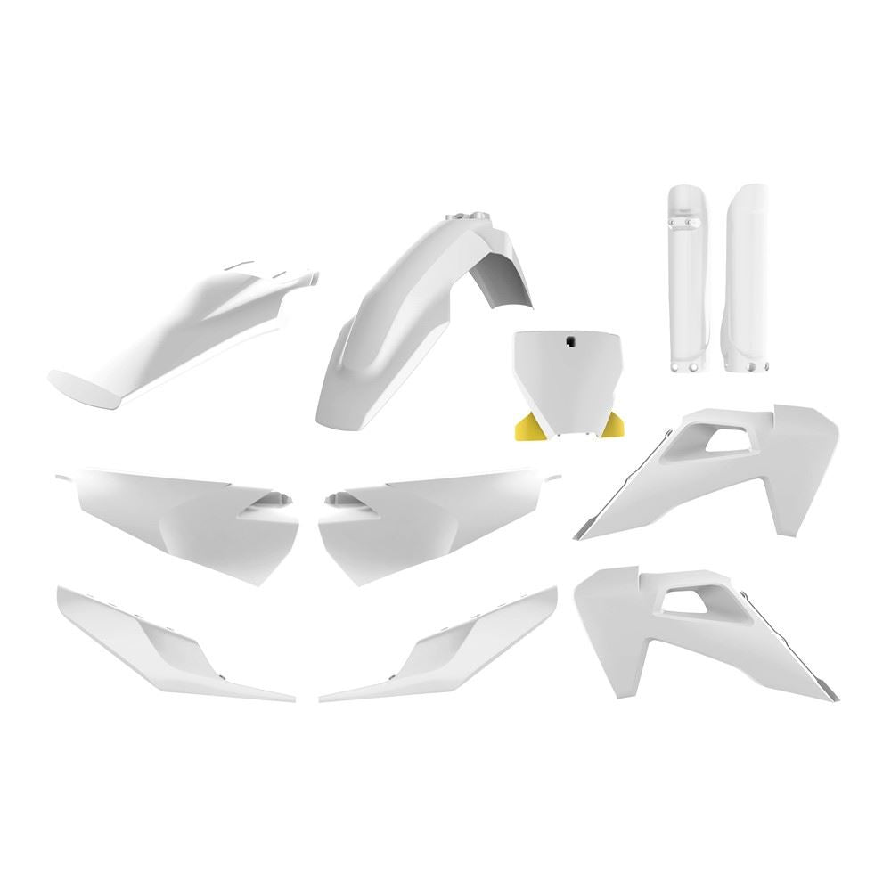 POLISPORT PLASTIC KIT + FORK GUARDS HUSQVARNA TC/FC/TX/FX 2019-2022, OEM 19