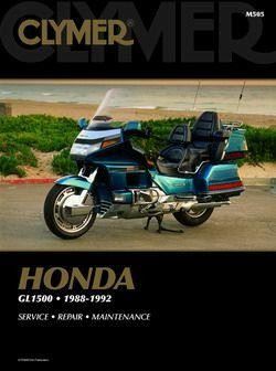 Clymer Manual For Honda GL1500 88-92
