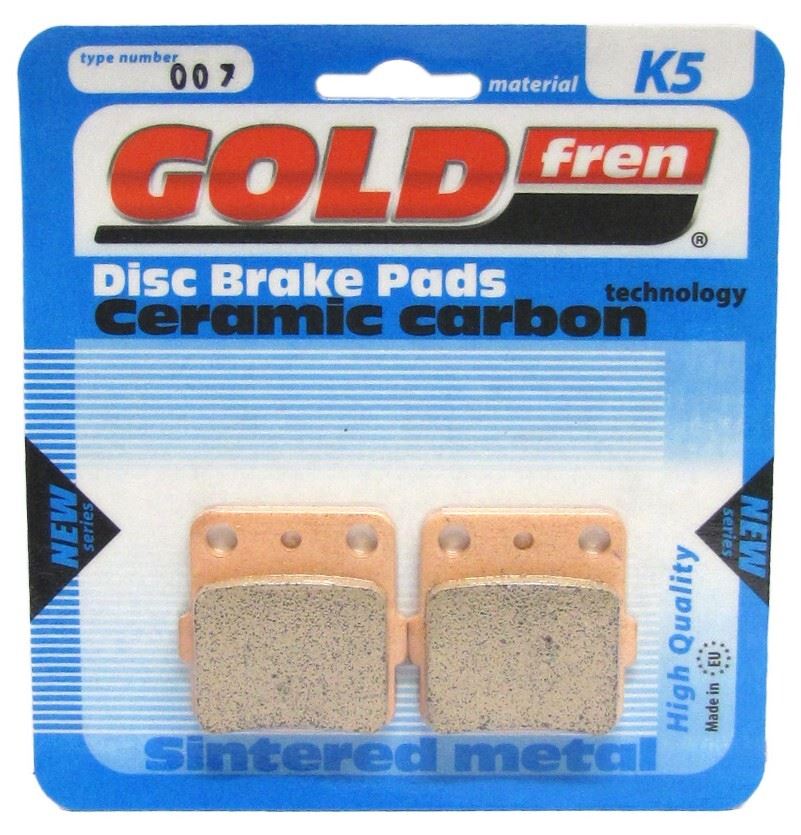 Goldfren Brake Pads K5-007, VD127/2, FA84, SBS652, SBS592