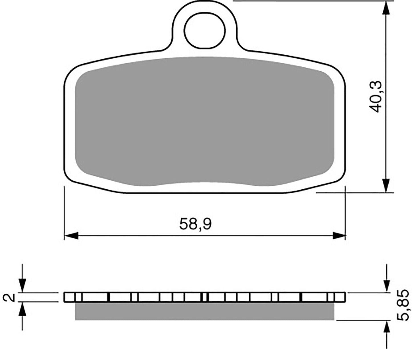 Goldfren Brake Pads K1-308