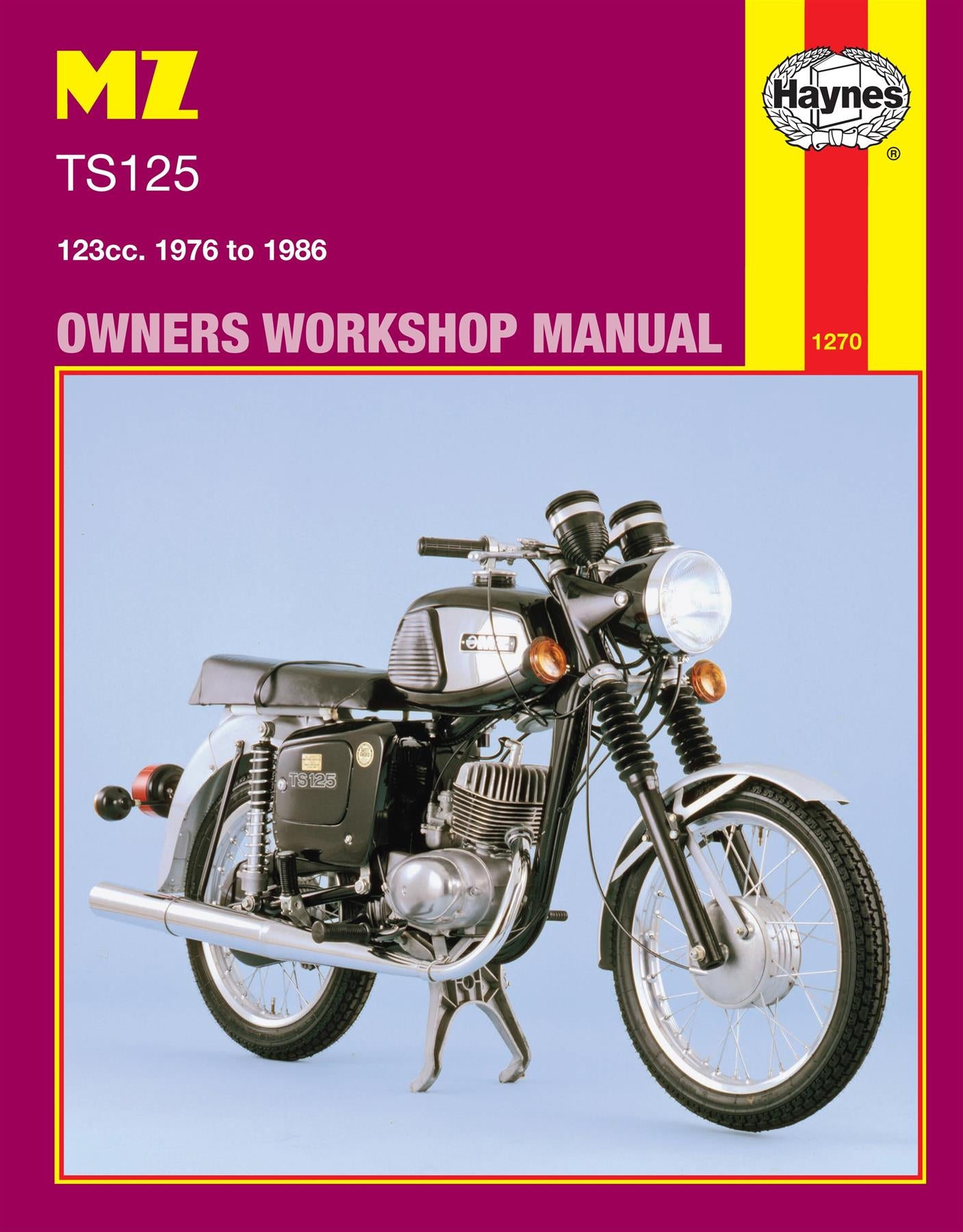 Haynes Manual MZ TS125 Alpine & Luxus 76-86