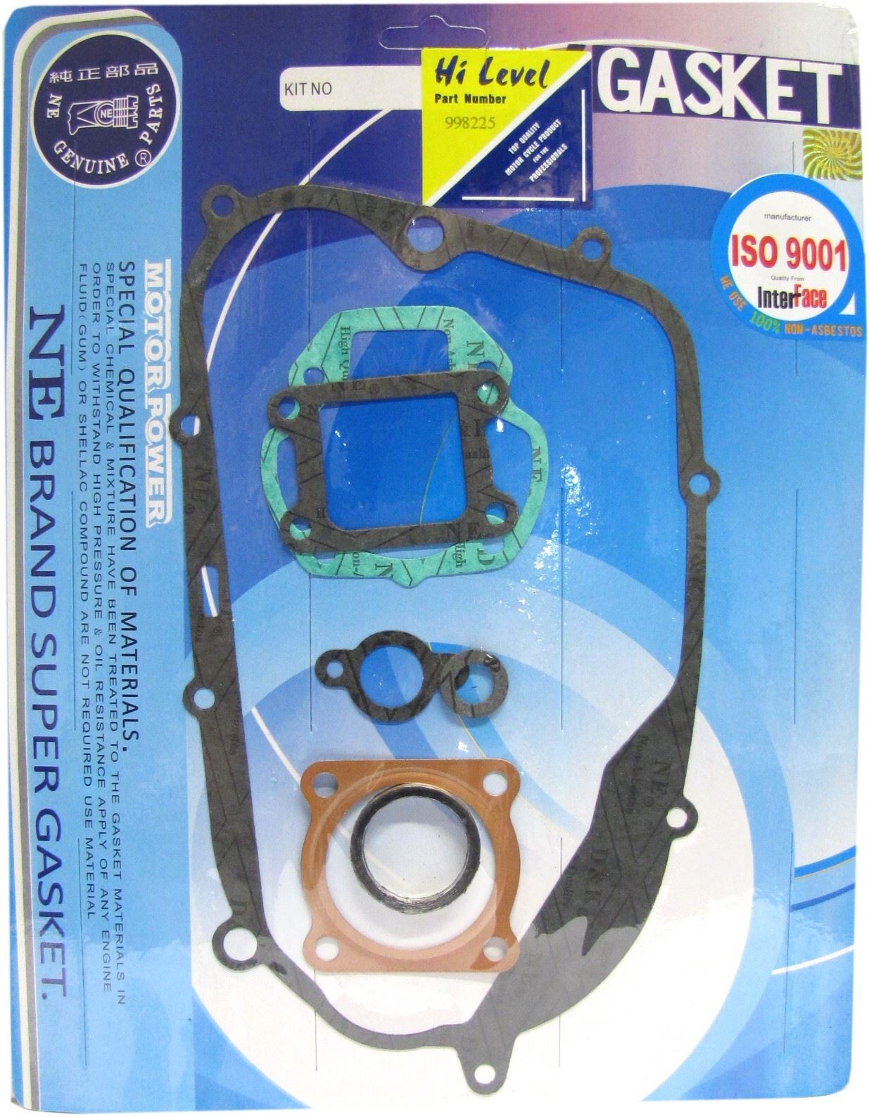 Full Gasket Set Yamaha DT80MX, RD80MX, TY80 1974-1990