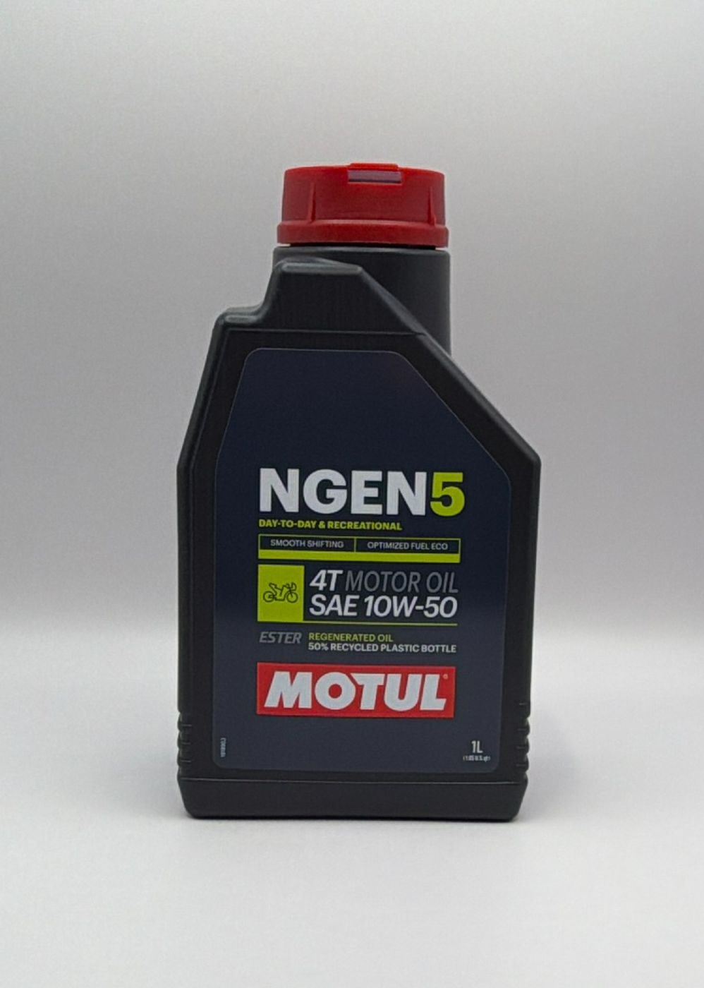 Motul NGEN 5 10w50 4T Next Generation Sustainable Ester Base Synthetic Blend (Upto 75% High Grade Regenerated Oils) API SP, JASO MA2 (2023) (12)
