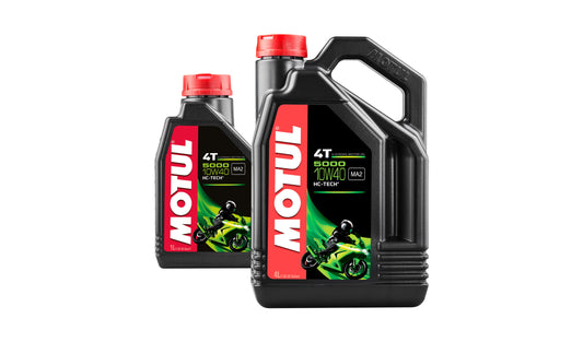 Motul 5000 10w40 4T Semi Synthetic (4 Litres)