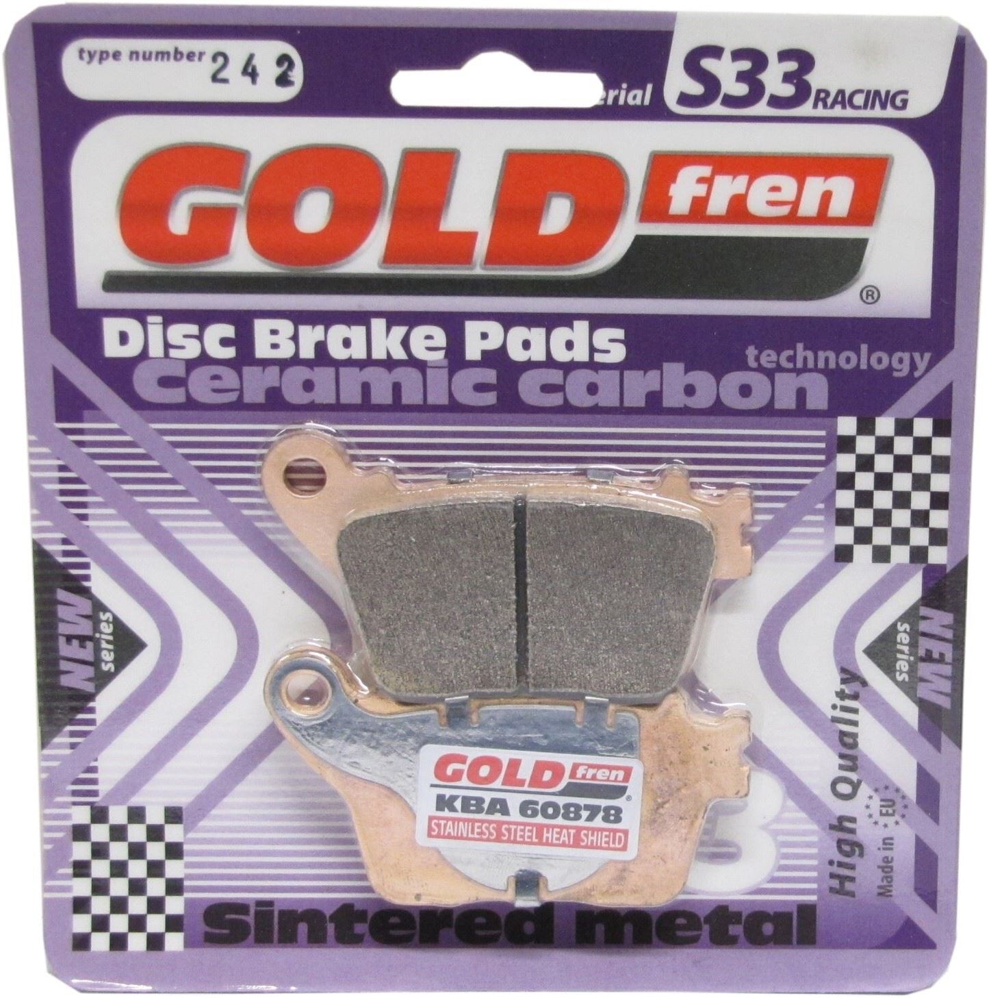 Goldfren Brake Pads S33-242, FA436, SBS834, DP973