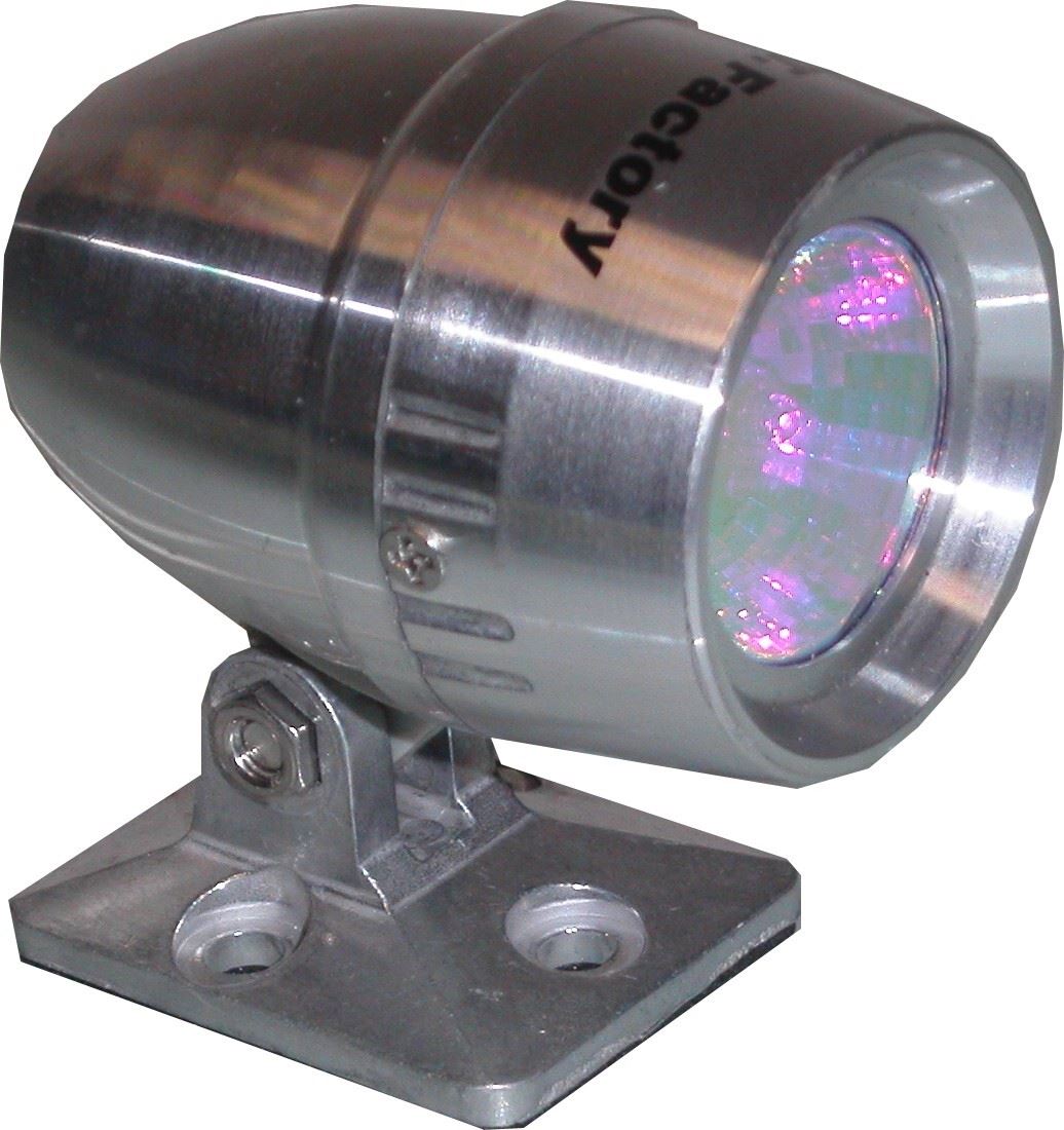 Marker Light 2"Round Aluminium with Iridium Lens