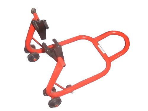 Front Paddock Stand To Fit under fork legs (Red, Motorcross, Motorbike)