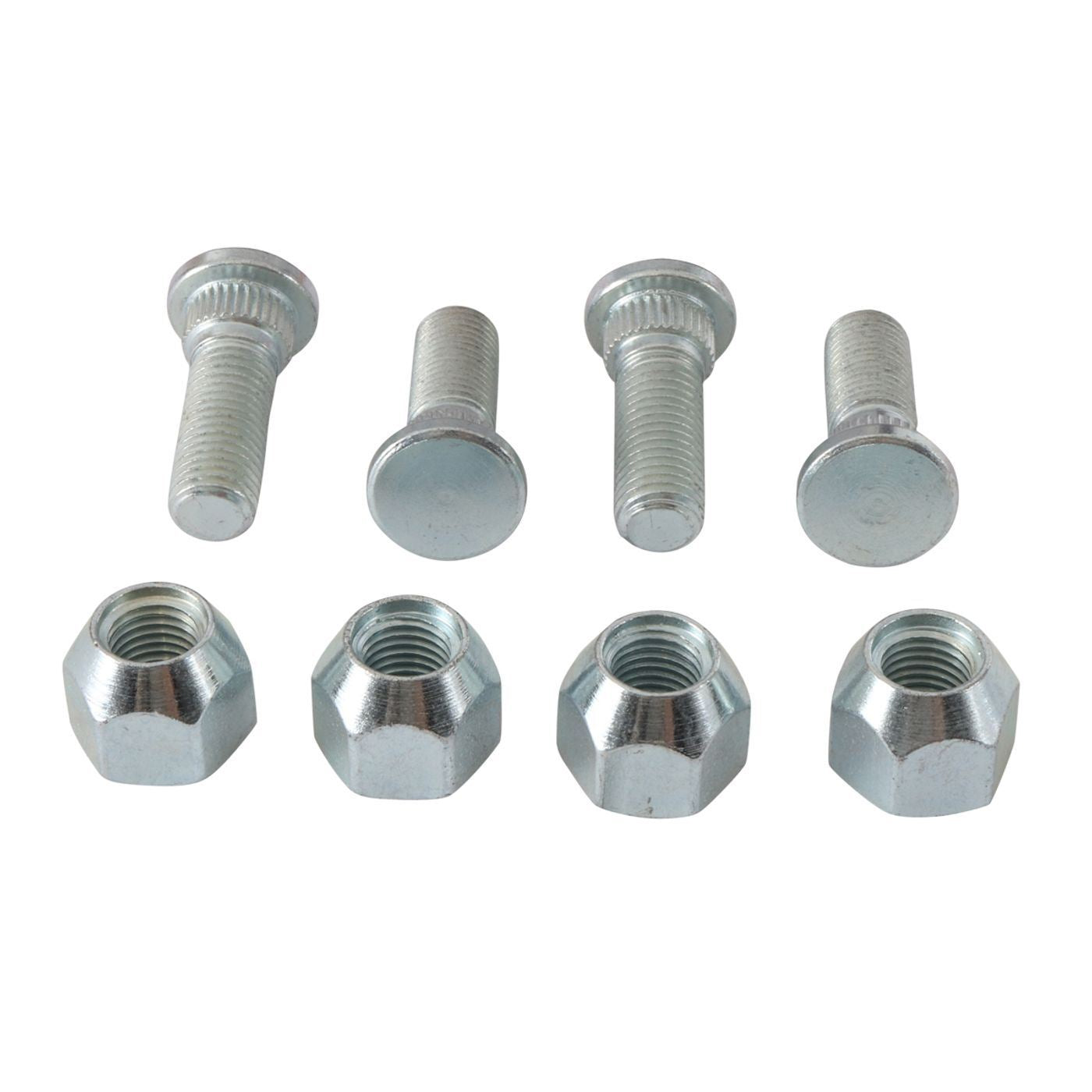 Wheel Stud and Nut Kit Front Yamaha Kodiak 450 4WD 18-22, Kodiak 450 EPS 4WD 18-19, YFM125 Grizzly 04-13, YFM250 Big Bear 07-09, YFM350 Grizzly IRS 07-11, YFM350FGW Grizzly 4WD 07-14, YFM350GW Grizzly 2WD 07-11, YFM35X Wolverine 08-09, YFM400 Big