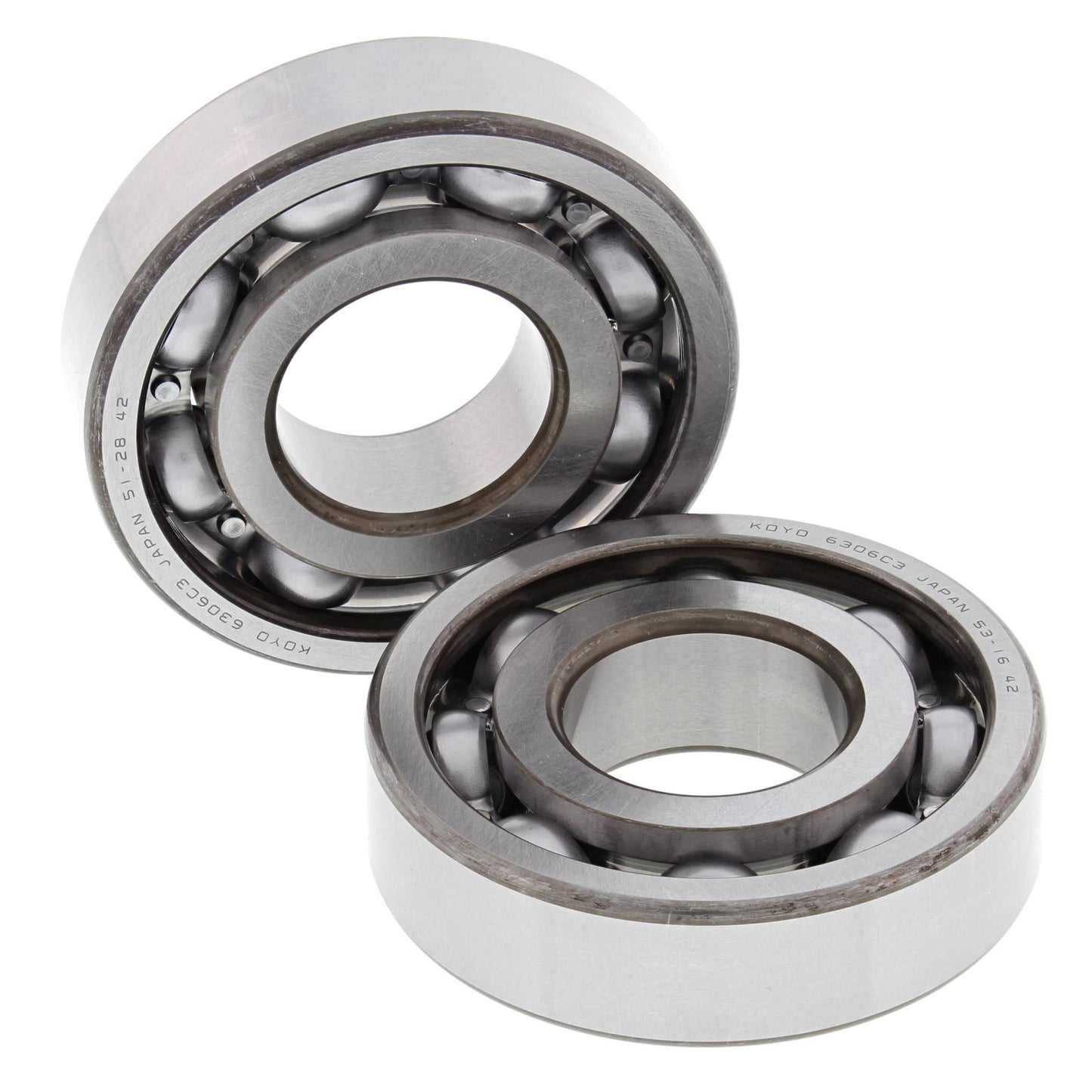 Crank Shaft Bearing Kit Kawasaki KFX250 Mojave 87-04, KLF220 Bayou 88-02, KLF250 Bayou 03-11, KLF300A Bayou 86-87, KLF300B Bayou 88-91, KLR250 85-05, KLT200B 1983, KLT200C 83-84, KLT250C 83-85, Suzuki DR250 82-85, DR400 1980, Yamaha TT350 86-87,