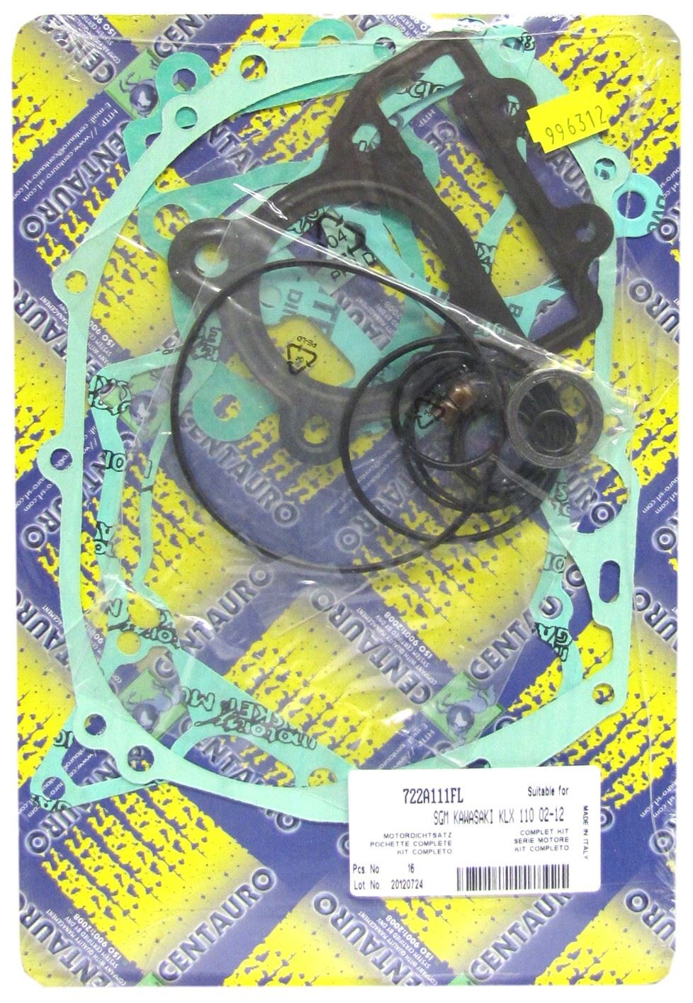 Centauro Full Gasket Set Kawasaki KLX110CBF 2002-2011