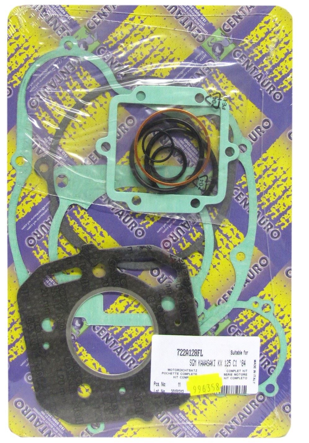 Centauro Full Gasket Set Kawasaki KX125C1 1984