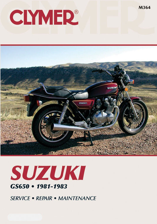 Clymer Repair Manual For Suzuki GS 650 GTX 1981