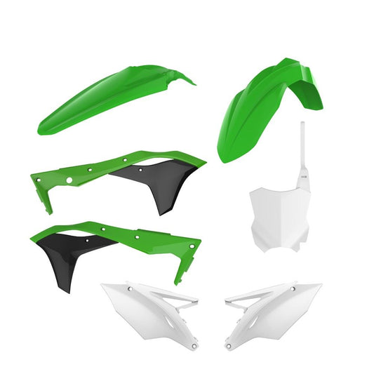 POLISPORT PLASTIC KIT KAWASAKI KX250F 2017-2020, OEM 17-18