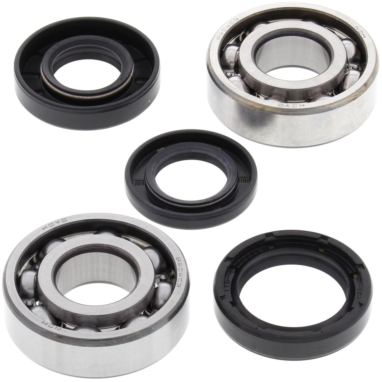 Crank Shaft Bearing Kit Yamaha DT50 88-90, DT80 81-83, GT80 73-80, LB80 76-78, MX80 80-81, TY80 74-75, YZ50 1980, YZ60 81-83, YZ80 1982, YZ80 1983, YZ80 1986, YZ80 74-77, YZ80 80-81, YZ80 80-92, YZ80 84-85, YZ80 87-92