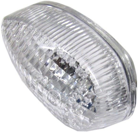 Indicator Lens Yamaha YZF R1 02-08 Front Left & Rear Right (Clear)