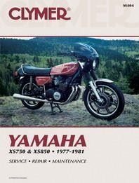 Clymer Manual For Yamaha XS750 & XS850 77-81