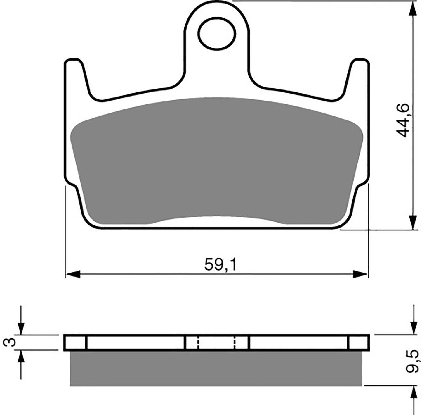 Goldfren Brake Pads AD131, FA234, FA269, SBS710, VD962