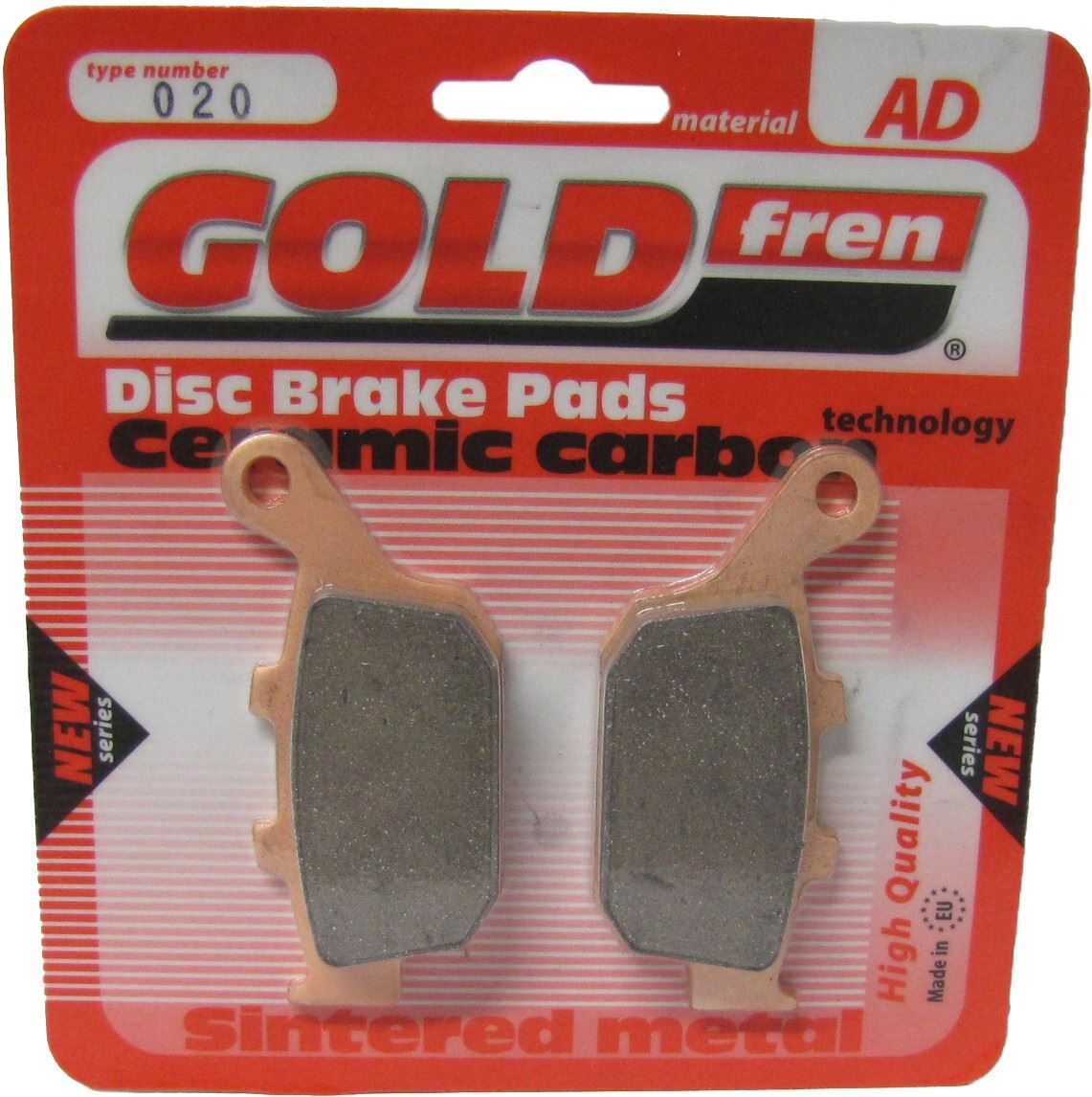 Goldfren Brake Pads AD020, VD147, FA140, FDB531, SBS614
