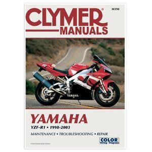 Clymer Manual For Yamaha YZF-R1 98-03