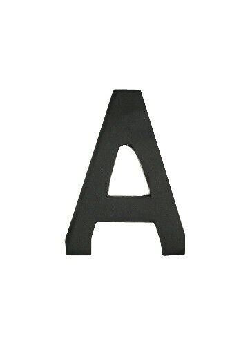 Digit 'A' 1.75" Gloss Black (Per 10)