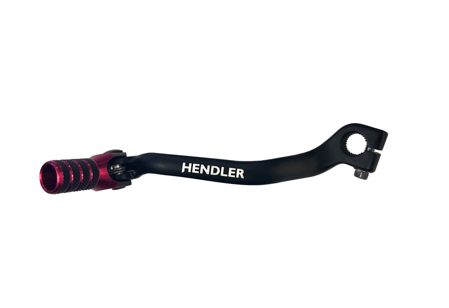 Gear Lever Alloy Black with Red Tip Honda CR250 87-03, CR500 84-01