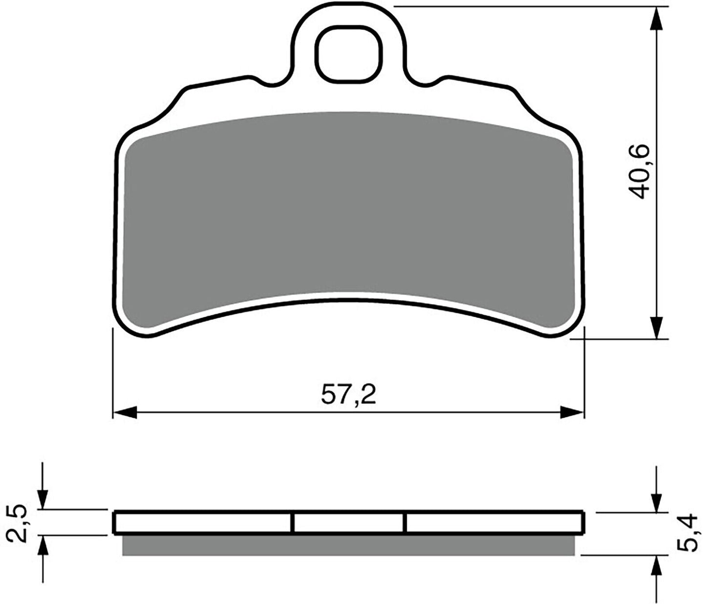 Goldfren Brake Pads K1-388
