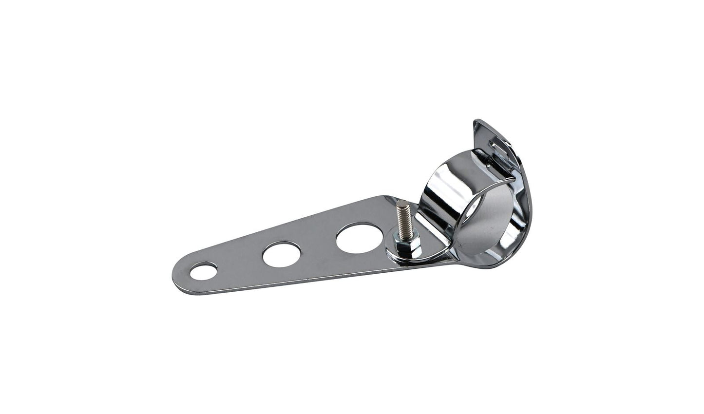 Headlight Brackets Chrome To Fit 30mm to 37mm Forks