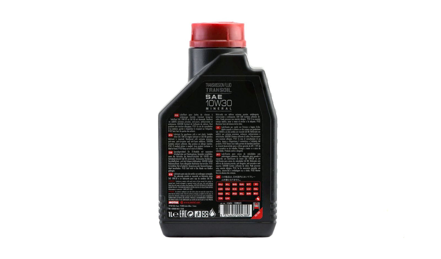 Motul Transoil 10w30 (2T Gearbox Oil) 1 Litre