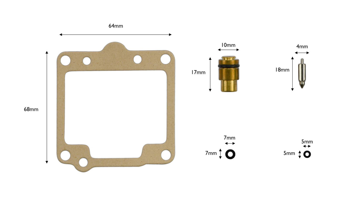 Carb Repair Kit Kawasaki Z750 L3 83, Z1000 K1 LTD