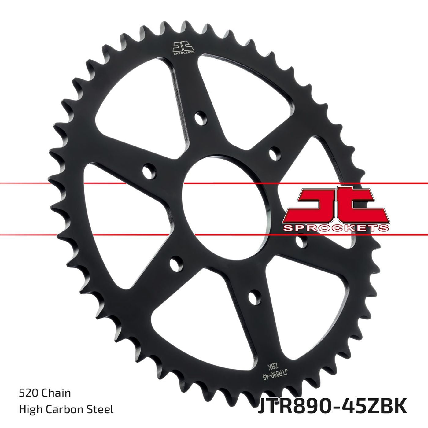 JTR890.45ZBK REAR SPROCKET 45 TOOTH PITCH 5