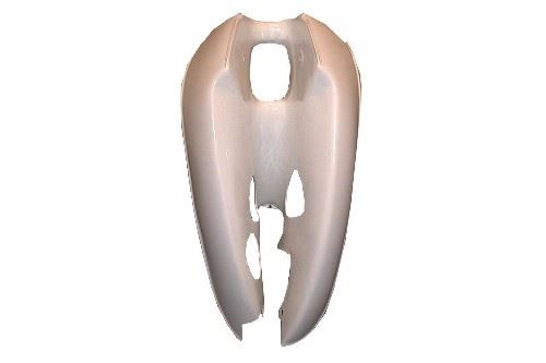Legshields Front Honda C50, C70 White (Rectangle Air Filter)