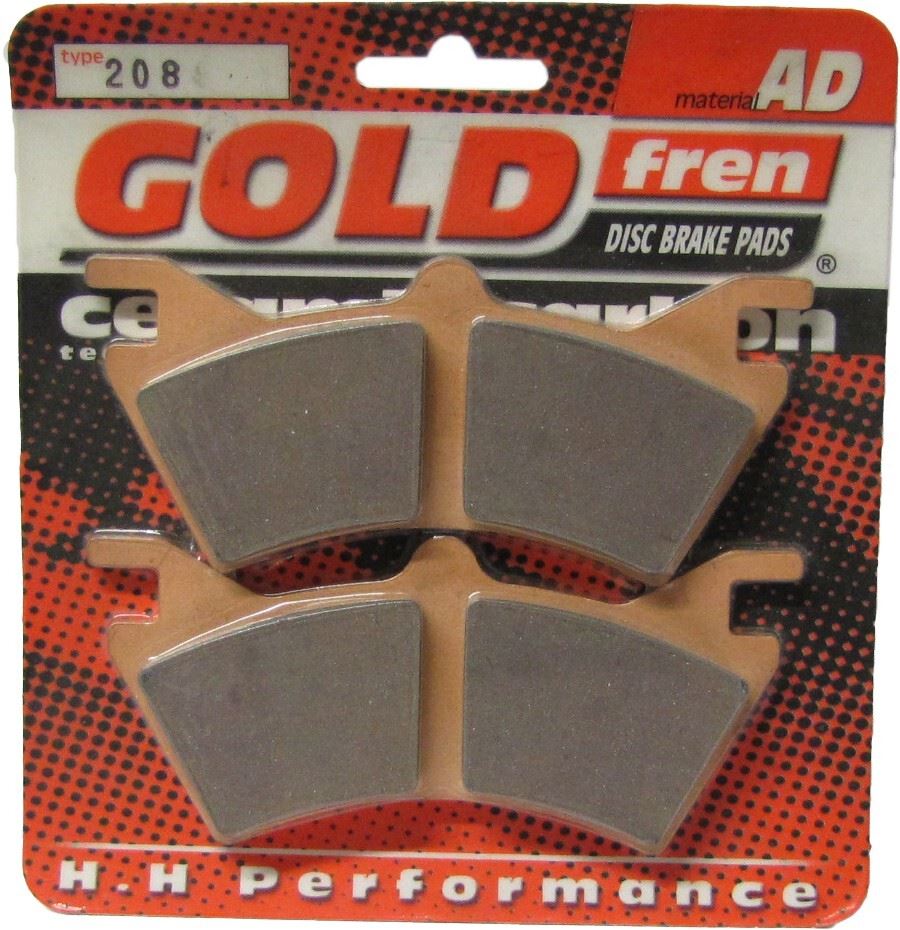 Goldfren Brake Pads AD208, FA313R, SBS757, VD973